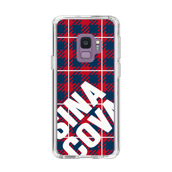 Slim Protection Case［ SINA COVA - Check - Red ］