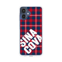 Slim Protection Case［ SINA COVA - Check - Red ］