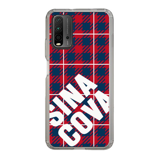 Slim Protection Case［ SINA COVA - Check - Red ］