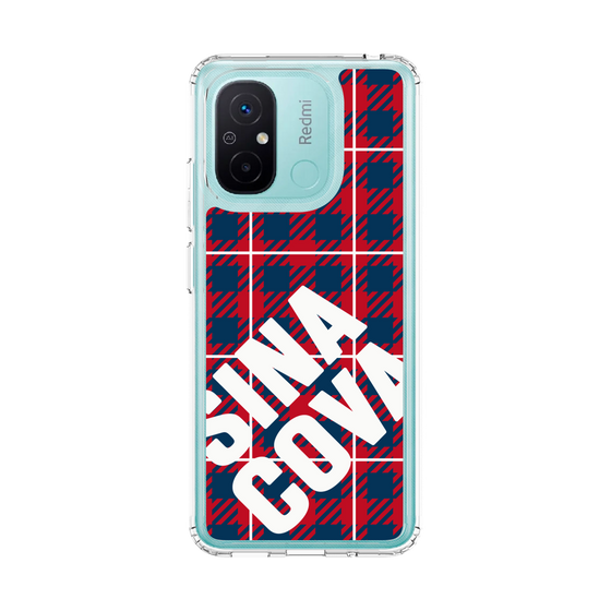 Slim Protection Case［ SINA COVA - Check - Red ］