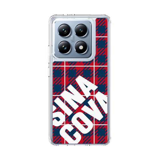 Slim Protection Case［ SINA COVA - Check - Red ］