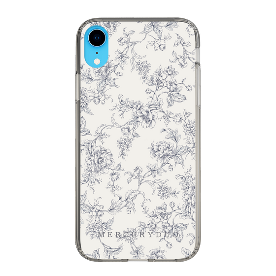 Slim Protection Case［ MERCURYDUO - ToneFlower - White ］