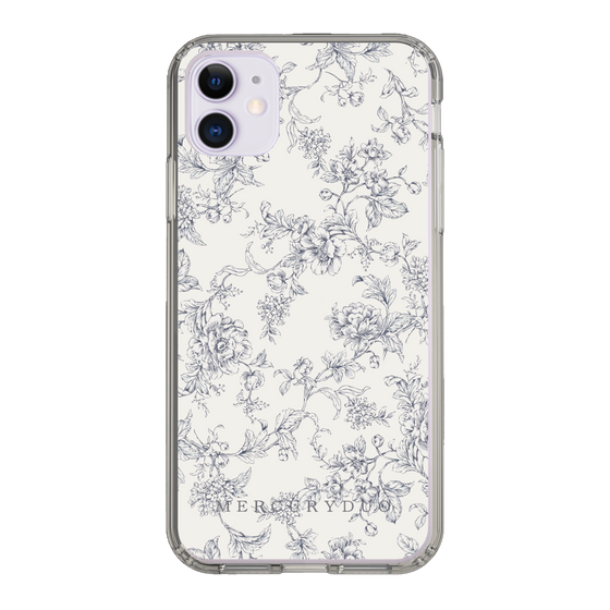 Slim Protection Case［ MERCURYDUO - ToneFlower - White ］