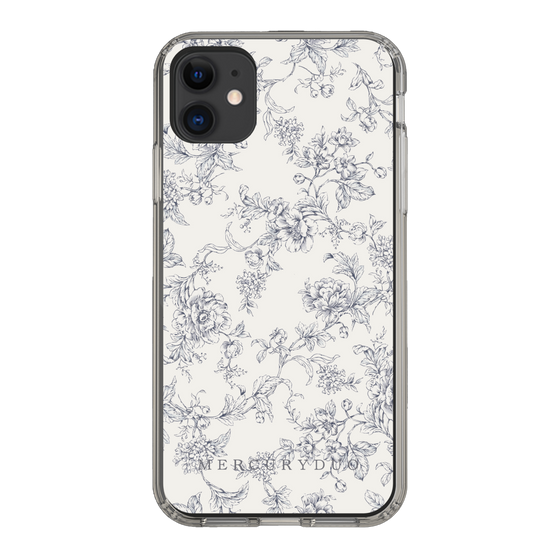Slim Protection Case［ MERCURYDUO - ToneFlower - White ］