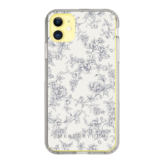 Slim Protection Case［ MERCURYDUO - ToneFlower - White ］