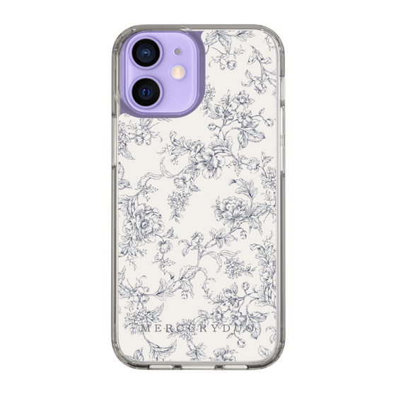 Slim Protection Case［ MERCURYDUO - ToneFlower - White ］