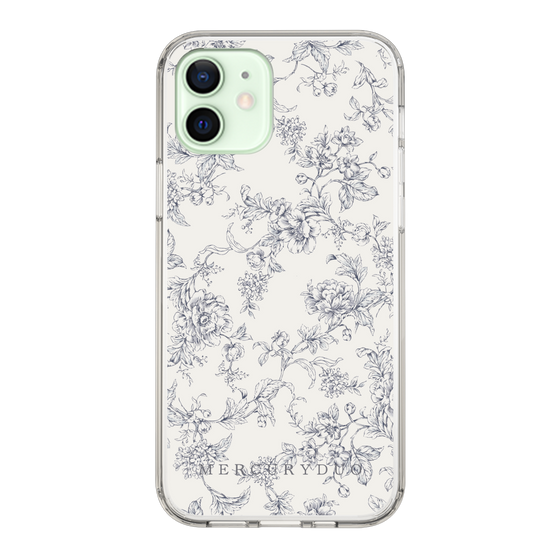 Slim Protection Case［ MERCURYDUO - ToneFlower - White ］