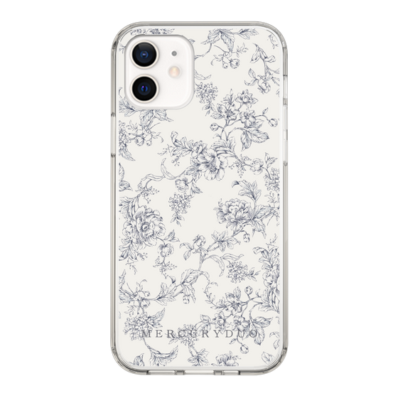 Slim Protection Case［ MERCURYDUO - ToneFlower - White ］