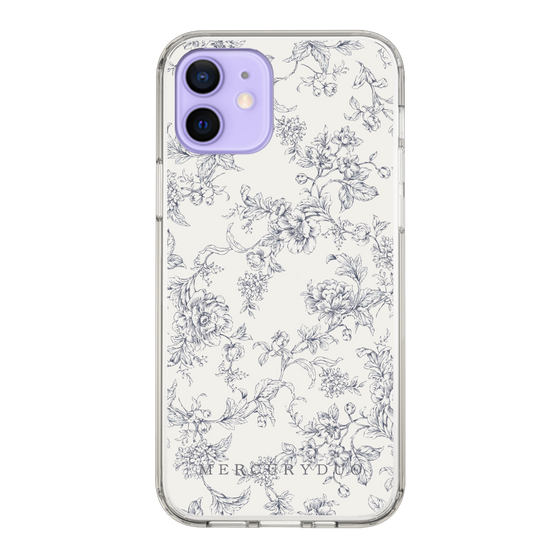 Slim Protection Case［ MERCURYDUO - ToneFlower - White ］