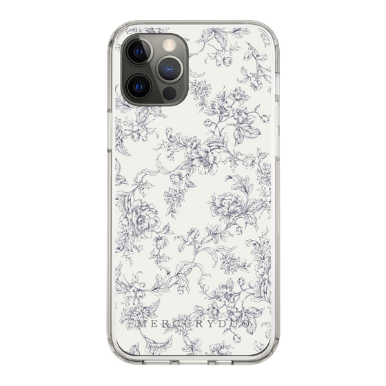 Slim Protection Case［ MERCURYDUO - ToneFlower - White ］