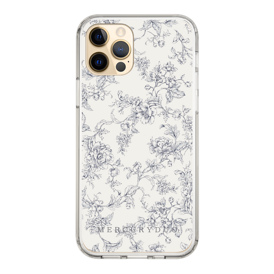 Slim Protection Case［ MERCURYDUO - ToneFlower - White ］