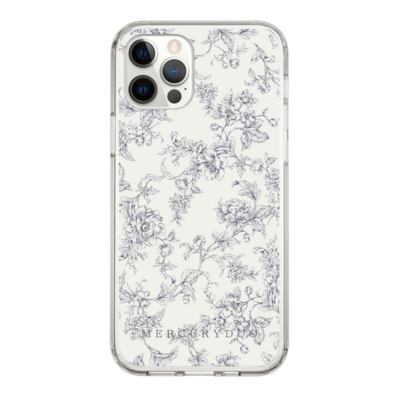 Slim Protection Case［ MERCURYDUO - ToneFlower - White ］