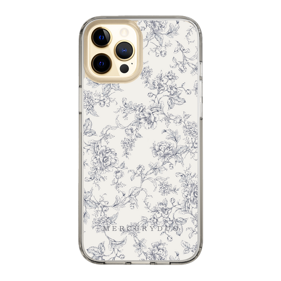 Slim Protection Case［ MERCURYDUO - ToneFlower - White ］