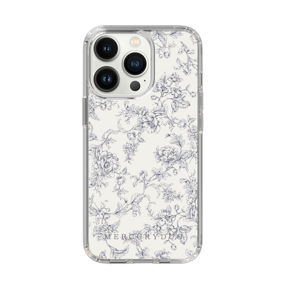Slim Protection Case［ MERCURYDUO - ToneFlower - White ］