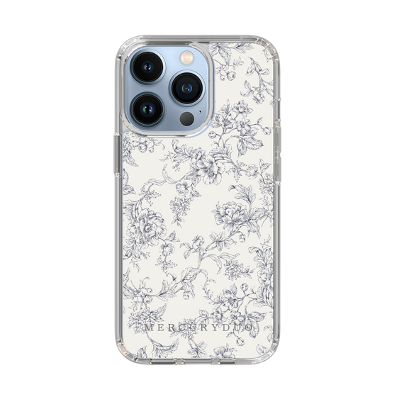 Slim Protection Case［ MERCURYDUO - ToneFlower - White ］