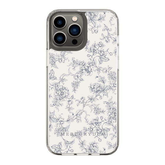 Slim Protection Case［ MERCURYDUO - ToneFlower - White ］