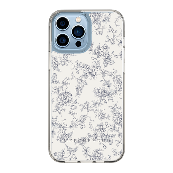 Slim Protection Case［ MERCURYDUO - ToneFlower - White ］