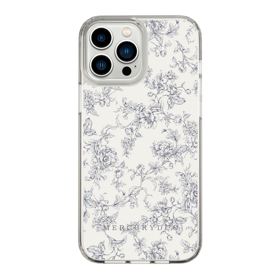 Slim Protection Case［ MERCURYDUO - ToneFlower - White ］
