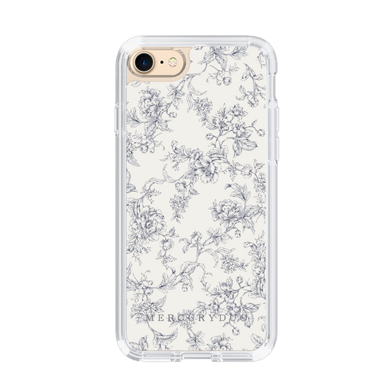 Slim Protection Case［ MERCURYDUO - ToneFlower - White ］