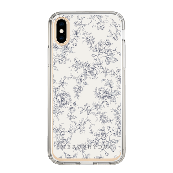 Slim Protection Case［ MERCURYDUO - ToneFlower - White ］