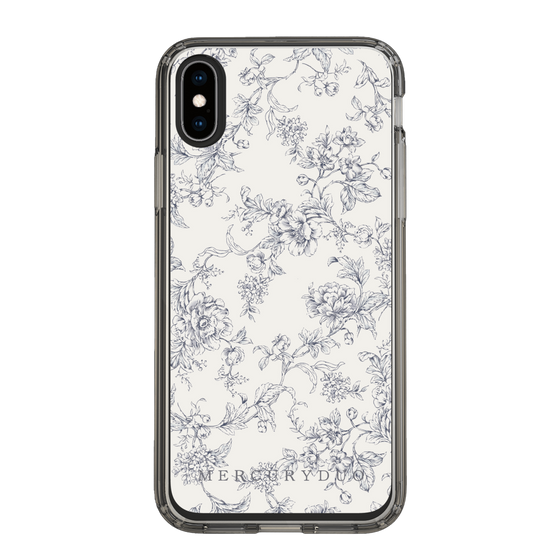 Slim Protection Case［ MERCURYDUO - ToneFlower - White ］