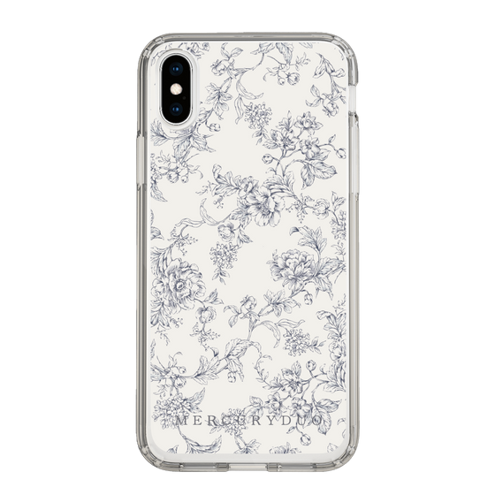 Slim Protection Case［ MERCURYDUO - ToneFlower - White ］