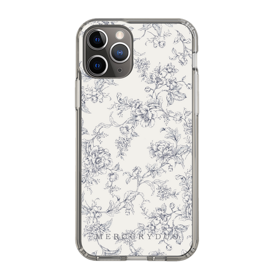 Slim Protection Case［ MERCURYDUO - ToneFlower - White ］