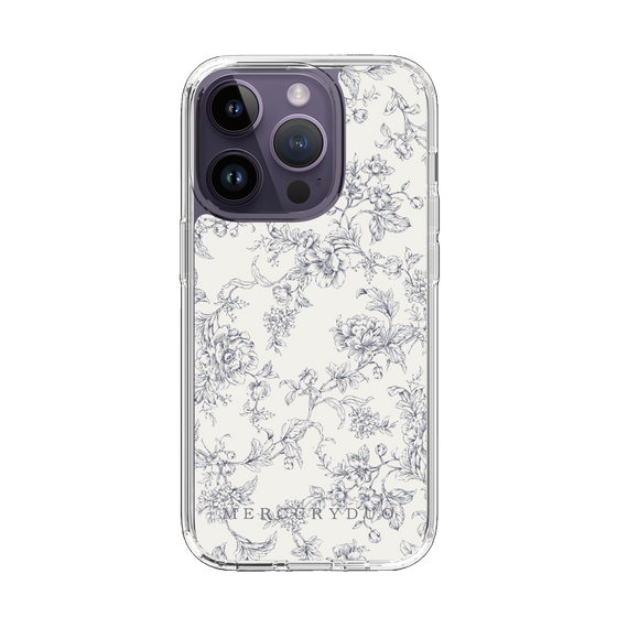 Slim Protection Case［ MERCURYDUO - ToneFlower - White ］