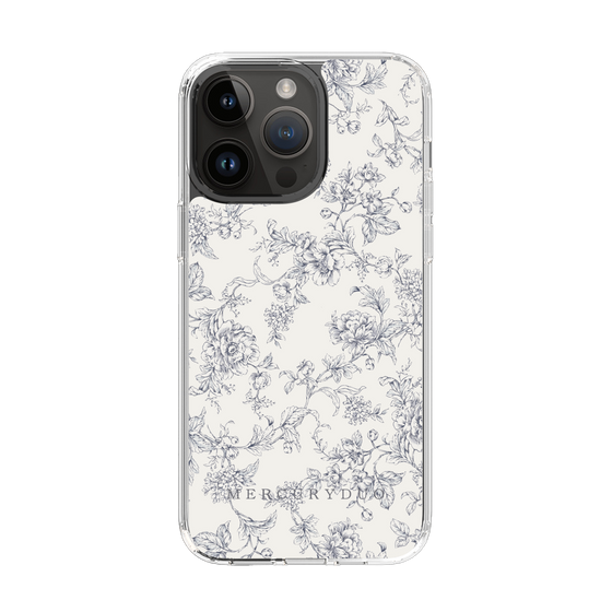 Slim Protection Case［ MERCURYDUO - ToneFlower - White ］