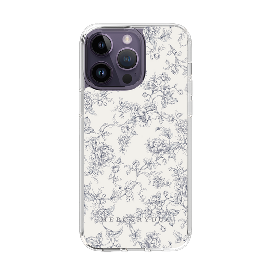 Slim Protection Case［ MERCURYDUO - ToneFlower - White ］
