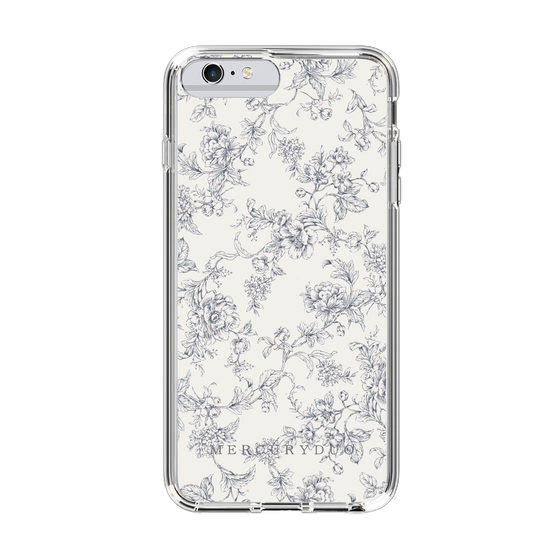Slim Protection Case［ MERCURYDUO - ToneFlower - White ］