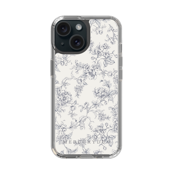Slim Protection Case［ MERCURYDUO - ToneFlower - White ］