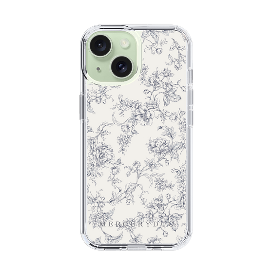 Slim Protection Case［ MERCURYDUO - ToneFlower - White ］
