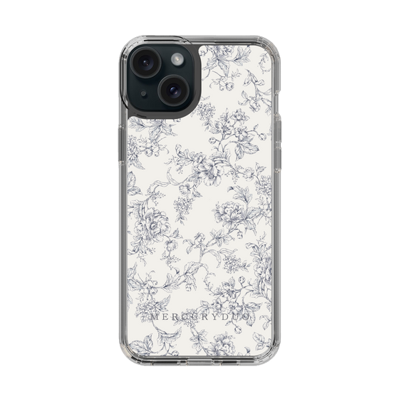 Slim Protection Case［ MERCURYDUO - ToneFlower - White ］