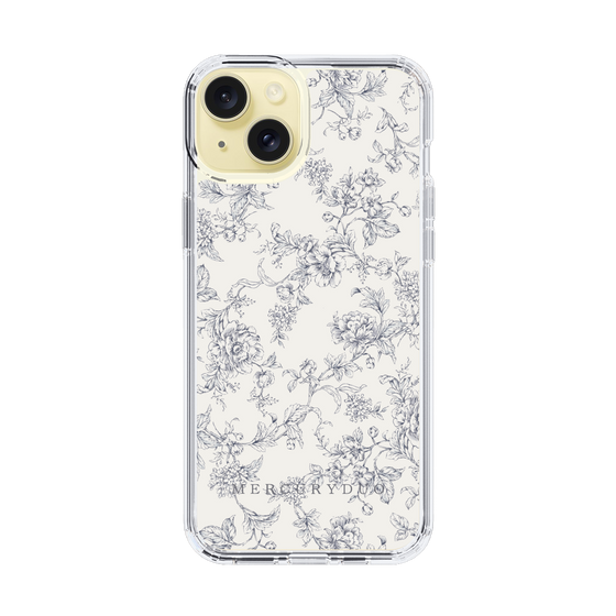 Slim Protection Case［ MERCURYDUO - ToneFlower - White ］
