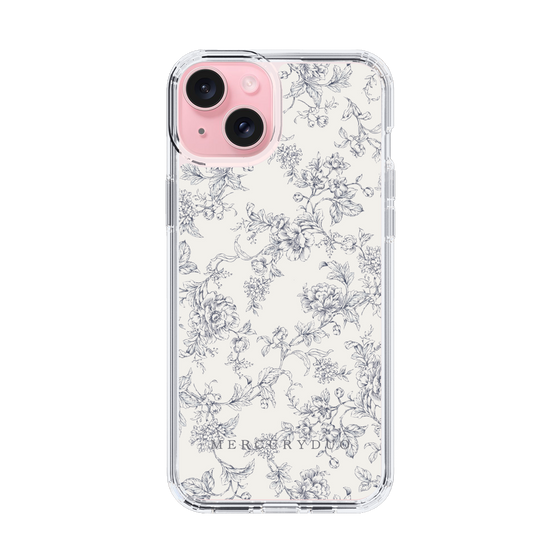 Slim Protection Case［ MERCURYDUO - ToneFlower - White ］