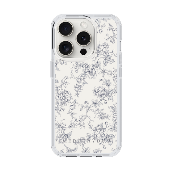 Slim Protection Case［ MERCURYDUO - ToneFlower - White ］