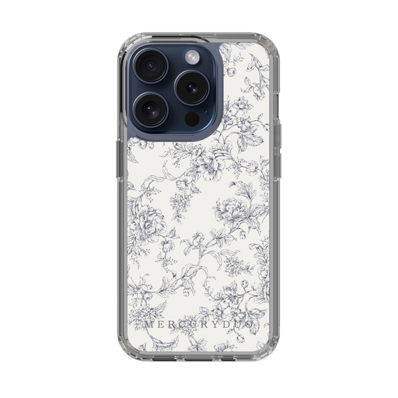 Slim Protection Case［ MERCURYDUO - ToneFlower - White ］