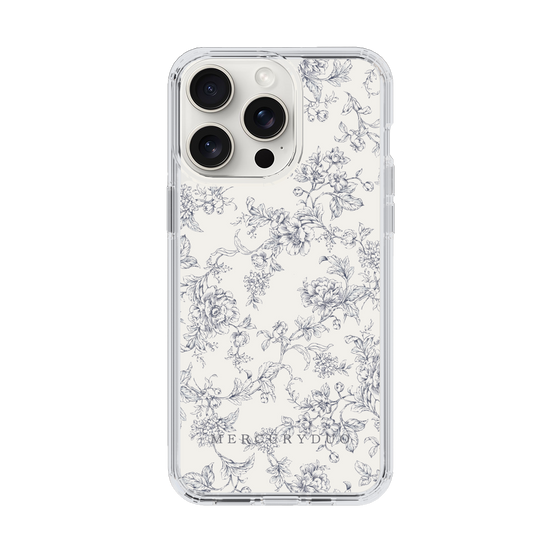 Slim Protection Case［ MERCURYDUO - ToneFlower - White ］