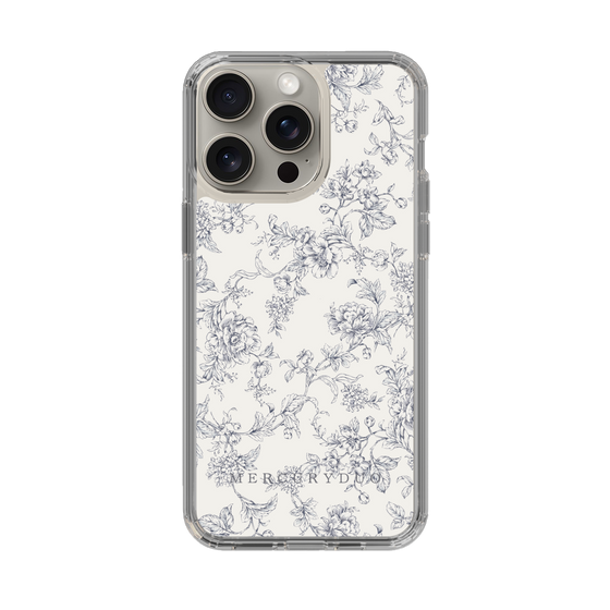 Slim Protection Case［ MERCURYDUO - ToneFlower - White ］