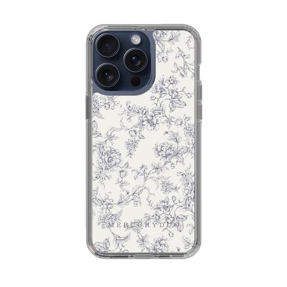 Slim Protection Case［ MERCURYDUO - ToneFlower - White ］