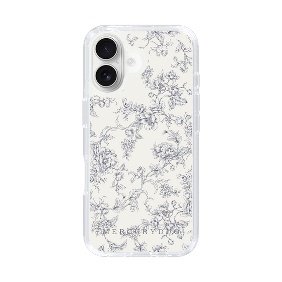 Slim Protection Case［ MERCURYDUO - ToneFlower - White ］