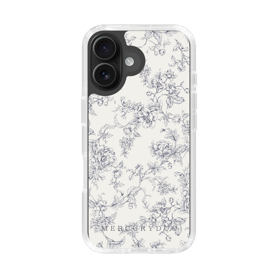Slim Protection Case［ MERCURYDUO - ToneFlower - White ］