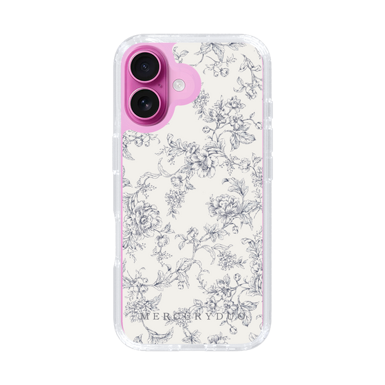 Slim Protection Case［ MERCURYDUO - ToneFlower - White ］