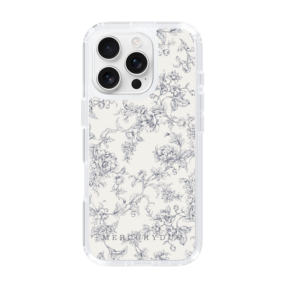 Slim Protection Case［ MERCURYDUO - ToneFlower - White ］