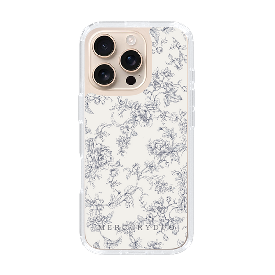 Slim Protection Case［ MERCURYDUO - ToneFlower - White ］