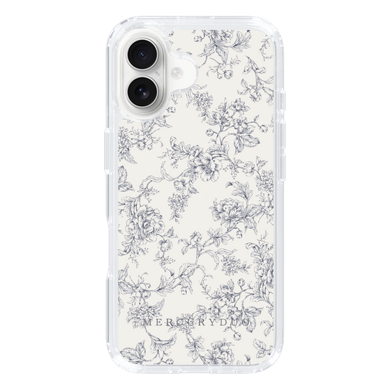 Slim Protection Case［ MERCURYDUO - ToneFlower - White ］