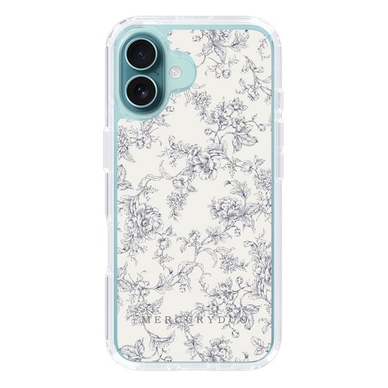 Slim Protection Case［ MERCURYDUO - ToneFlower - White ］
