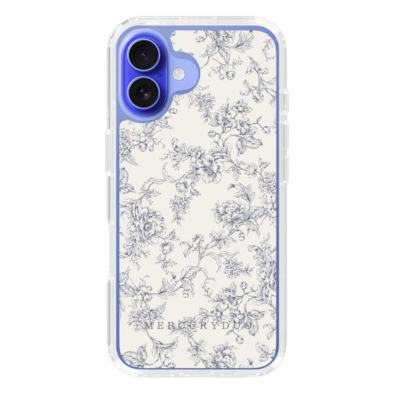 Slim Protection Case［ MERCURYDUO - ToneFlower - White ］
