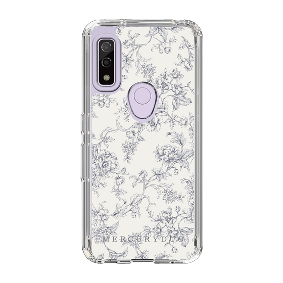 Slim Protection Case［ MERCURYDUO - ToneFlower - White ］